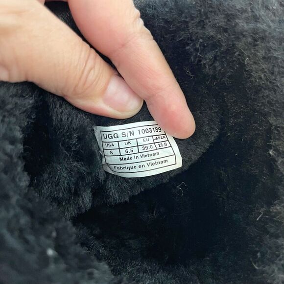 UGG 1003189 Ciera Tall Convertible Bucket Suede Sheepskin Leather Riding Boots - Picture 12 of 12